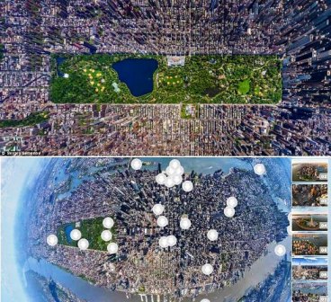 Panorama New York yang &acute;Dijahit&acute; dari Ribuan Foto